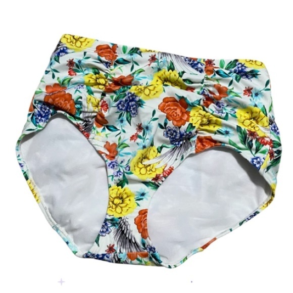 torrid Other - Torrid Floral High-Waisted Bikini Bottoms